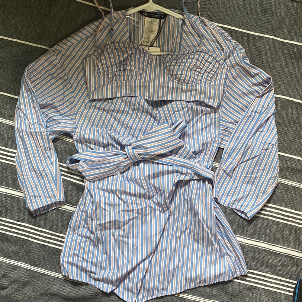Two in One Shirt and Bralette Pair